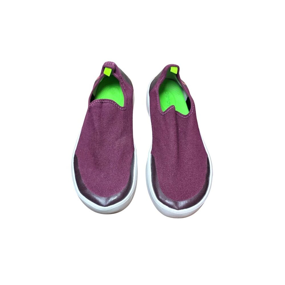 Oofos Oomg‎ Eezee Recovery Shoes Slip-On Purple Green Women's Size 8